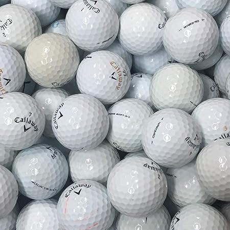 Amazon Bランク キャロウェイ Callaway 混合 ホワイト系 50球 ロストボール Ecoボール ノーブランド品 ゴルフ ボール