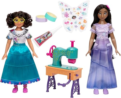 Disney Encanto, Mirabel e Isabela - Kit de creación de moda personalizado (exclusivo de Amazon)