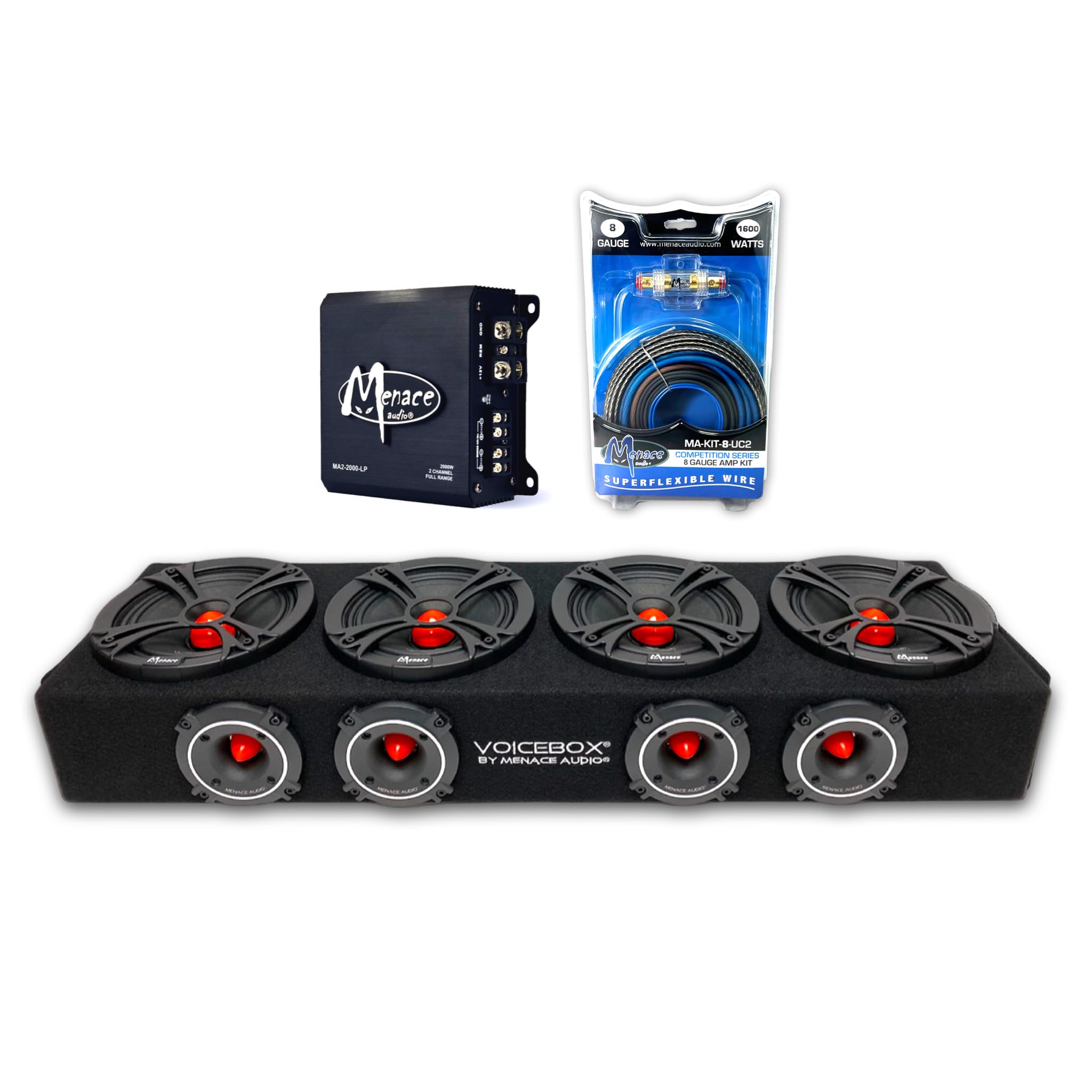 Ds18 Subwoofer VOICEPODu00ae By MENACE AUDIOu00ae Dual