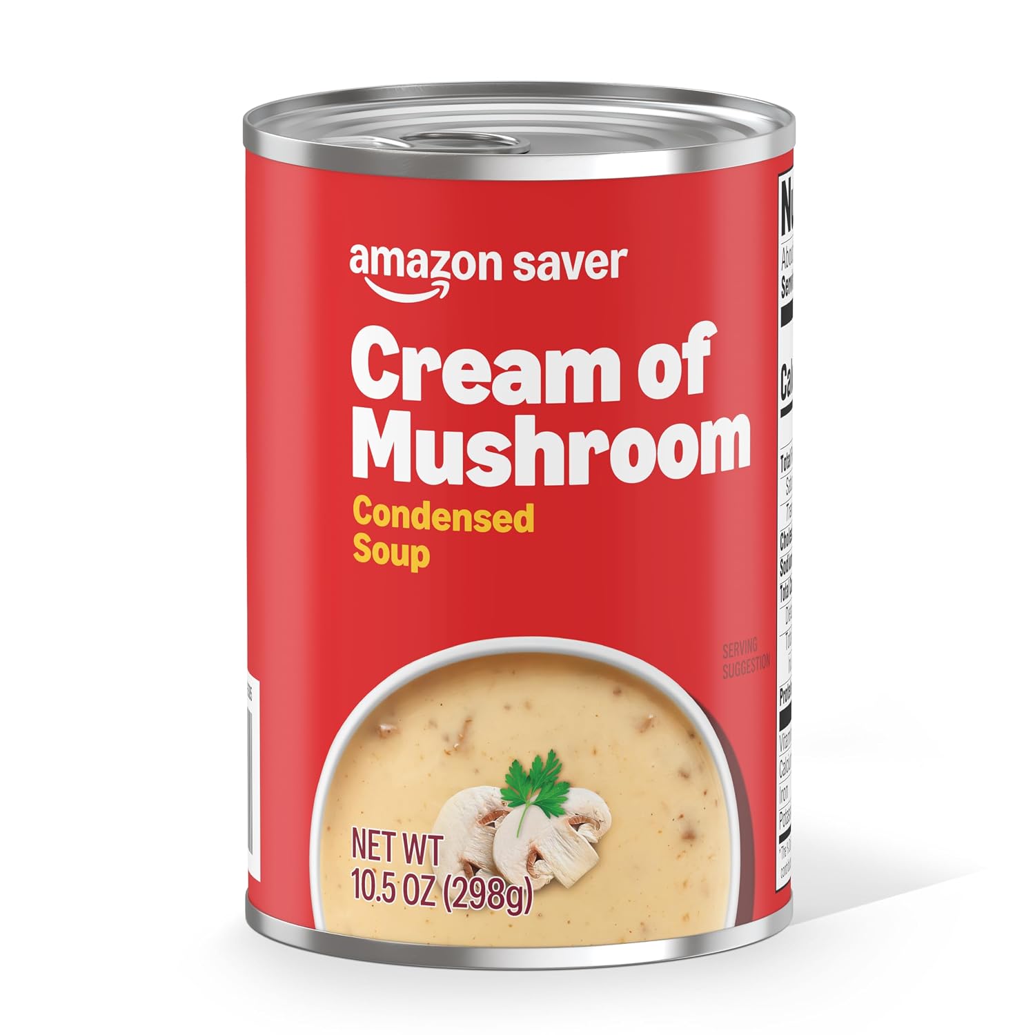 Amazon Saver Cream of Mushroom Soup 10.5 Ounce (Previously Amazon Fresh)
