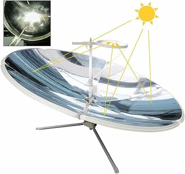 Solar Cooker with Parabolic Mirror