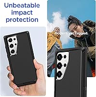 Vista 3 de AICase para Samsung Galaxy S24 Ultra (6.8 pulgadas) con protector de pantalla de vidrio, resistente protección contra caídas de cuerpo completo