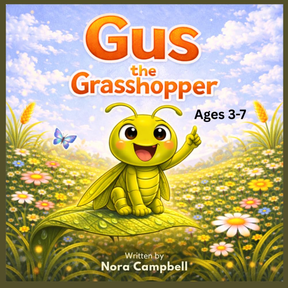 Gus the Grasshopper: Perfect for bedtime, classroom reading, or story time| Ages 3-7