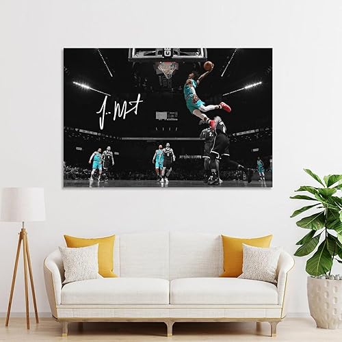 Miniatura 4 de Ja Morant - Póster sin marco 12 x 18 pulgadas (11.8 x 17.7 in), arte de baloncesto, decoración de pared, pintura para sala de estar, dormitorio,