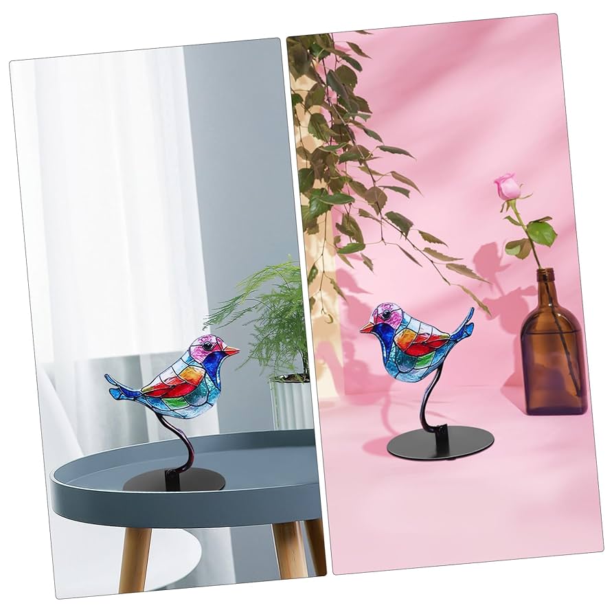 Amazon.co.jp: Yardenfun ホリデー用品金属鉄3d立体 な花と鳥の