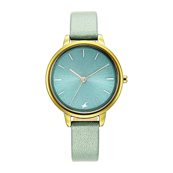 Fastrack Glitch Analog Blue Dial Womens Watch-6234QL02