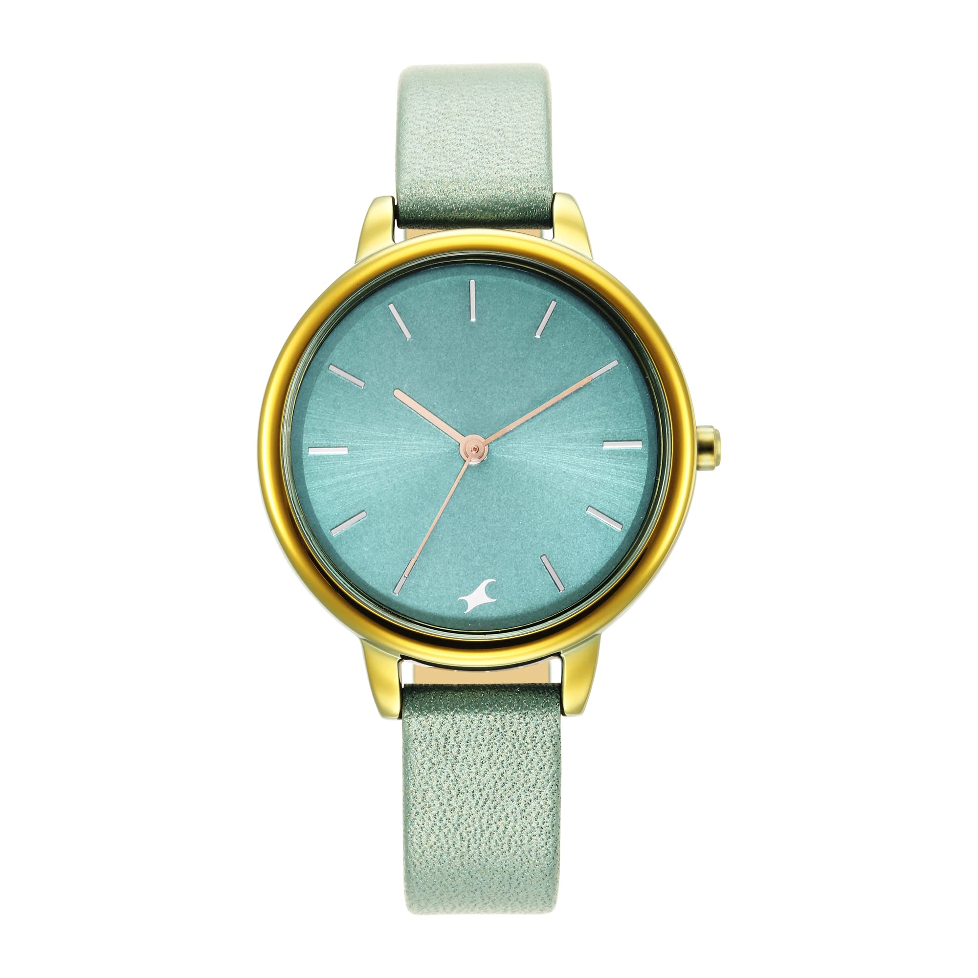 Fastrack Glitch Quartz Analog Blue Dial Leather Strap Watch for Girls-NS6234QL02 (B09J12ZG37) Amazon Price History, Amazon Price Tracker