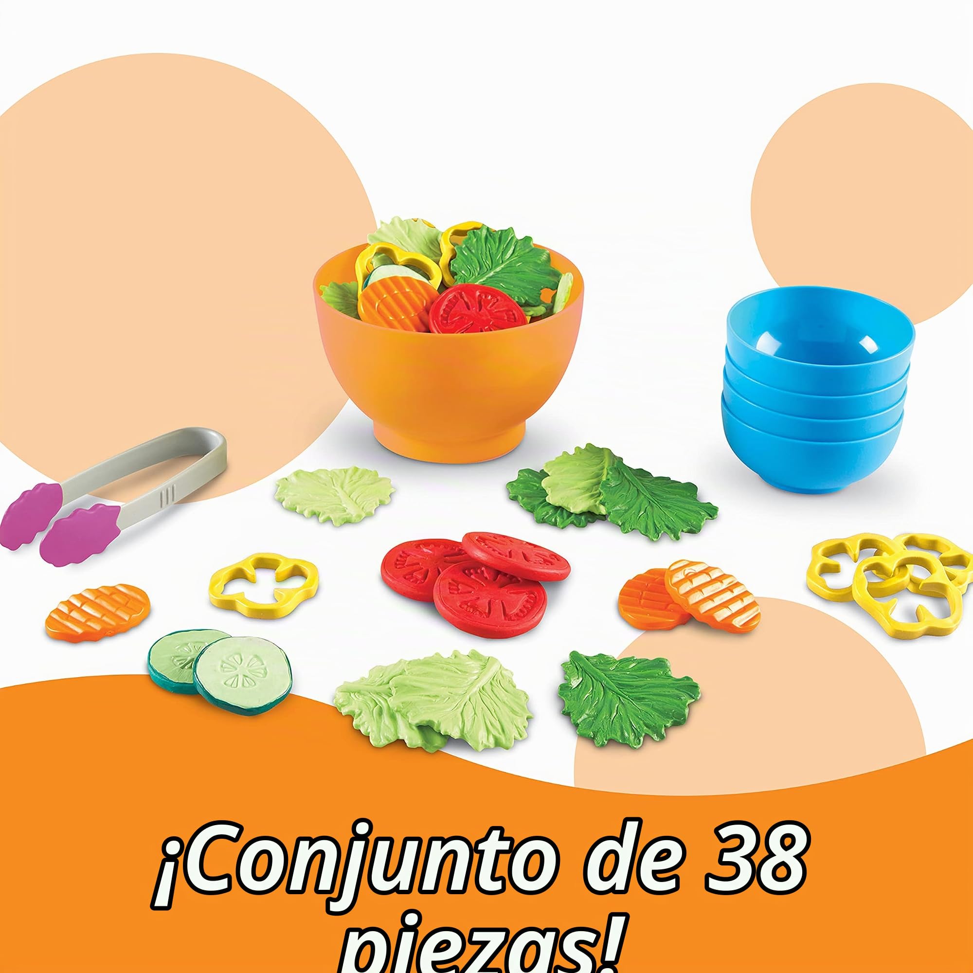 Learning Resources Kit de Ensalada Fresca de la Huerta New Sprouts