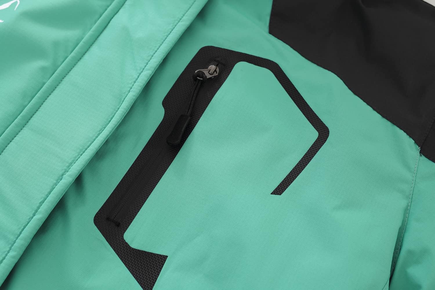 Spmor Women's Waterproof Ski Jacket Hooded Snowboard Coat Warm Winter Snow Jackets - Image 4