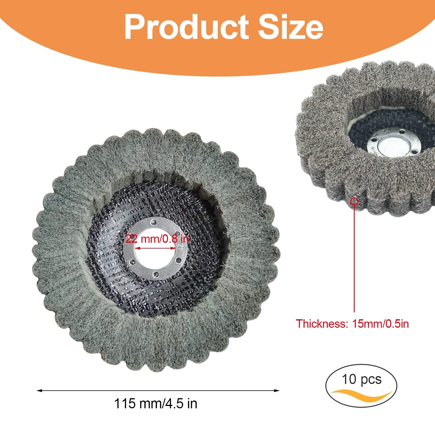 20 Dischi Abrasivi 2 Pollici | Per Smerigliatrice | Carburo Di Silicio | Per Metallo E Vernice - Foto 2