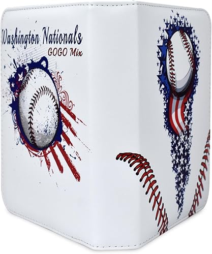 Miniatura 2 de Carpeta de tarjetas de baloncesto para 400 tarjetas, 4 bolsillos con 400 tarjetas de intercambio de tarjetas, funda para coleccionar béisbol,