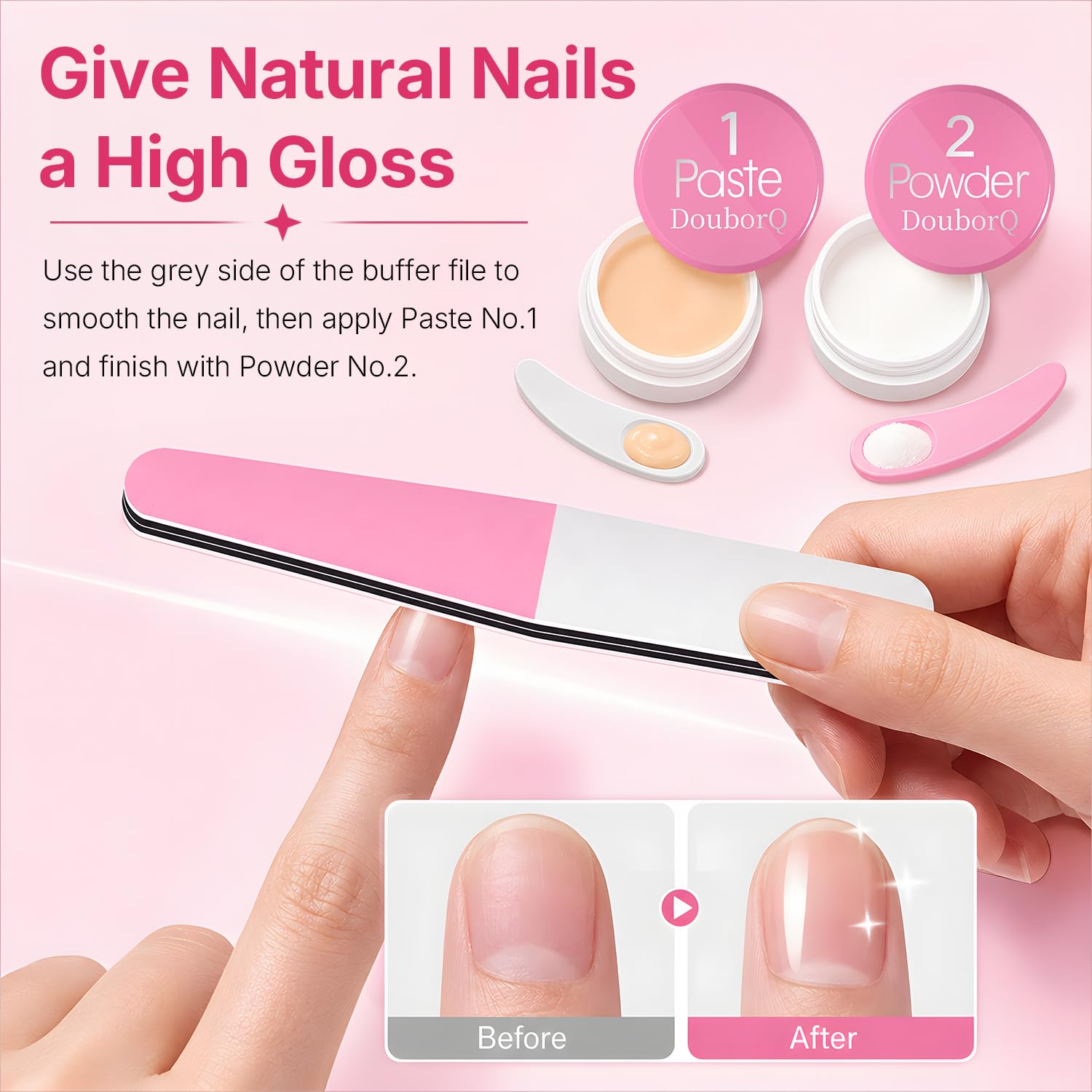 Major Dijit Set di smalti neri classici opachi, con set per la cura delle unghie | Set di riparazione più 2 colori: nero lucido e smalto nero opaco da 15 ml, asciugatura rapida, formula alla cheratina