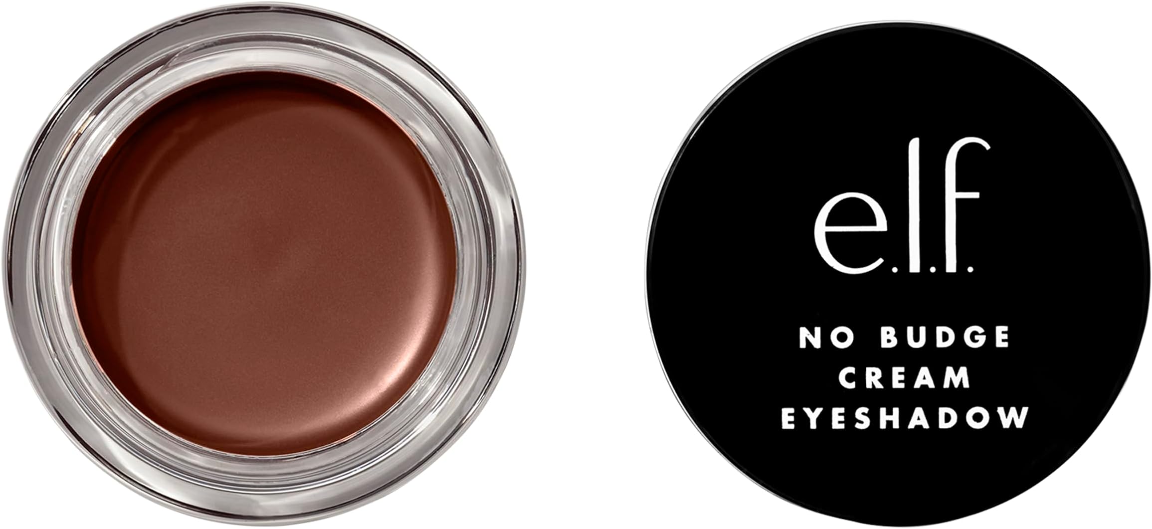 e.l.f. No Budge Cream Eyeshadow, 3-in-1 Cream Eyeshadow, Primer & Liner With Crease-Resistant Colour & Stay-Put Power, Vegan & Cruelty-Free, Sand Dune