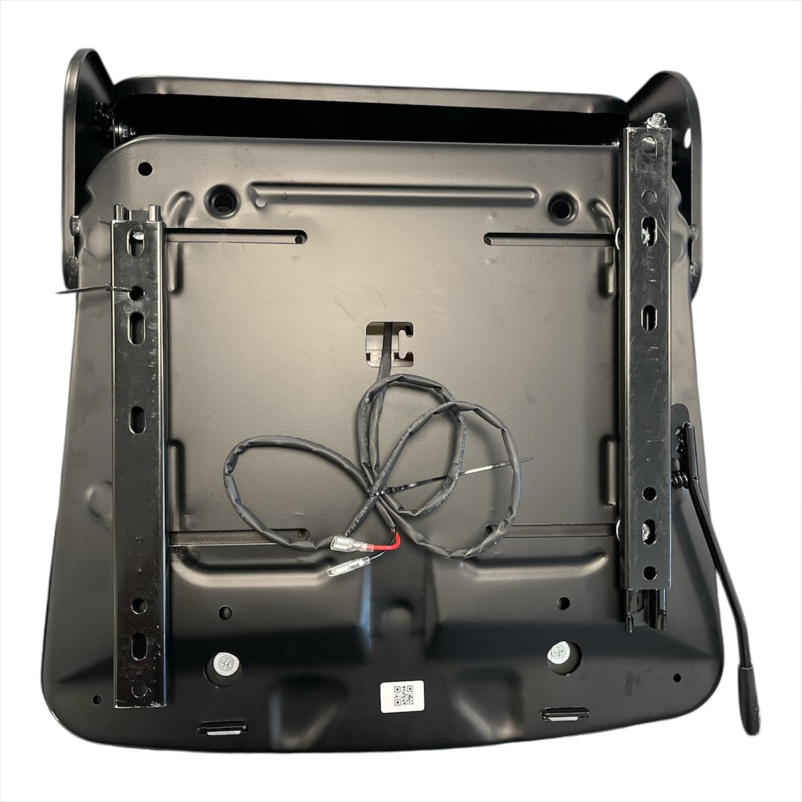 Sedile TOP CONFORT BLACK. Universale con molleggio regolabile per trattori, carrelli elevatori, cingolati e mezzi agricoli
