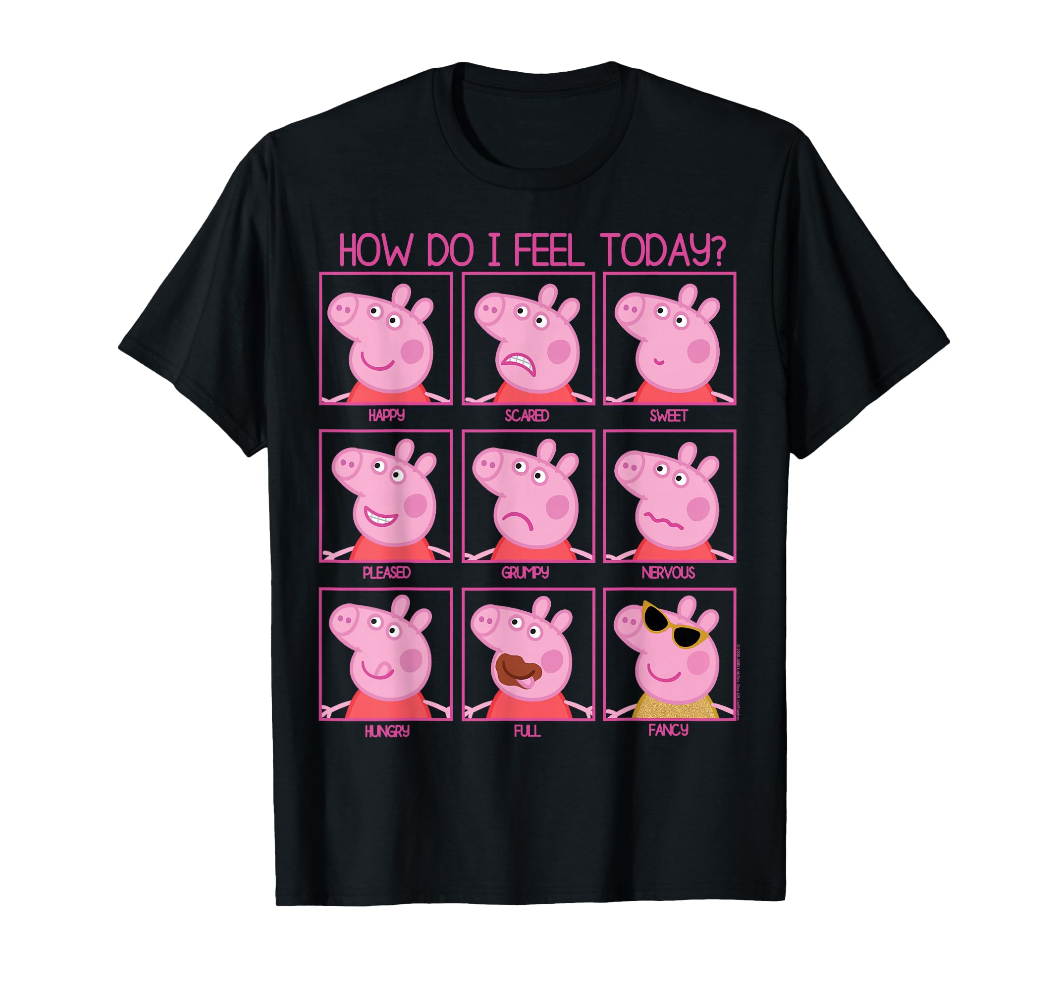 How Do I Feel Today T-Shirt Small