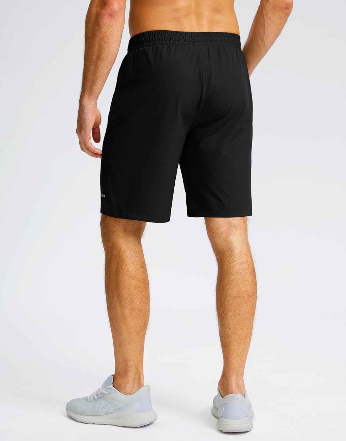 Pudolla Men's Workout Running Shorts 7"/5"/9" Lightweight Gym Athletic Shorts for Men with Zipper Pockets - Image 4