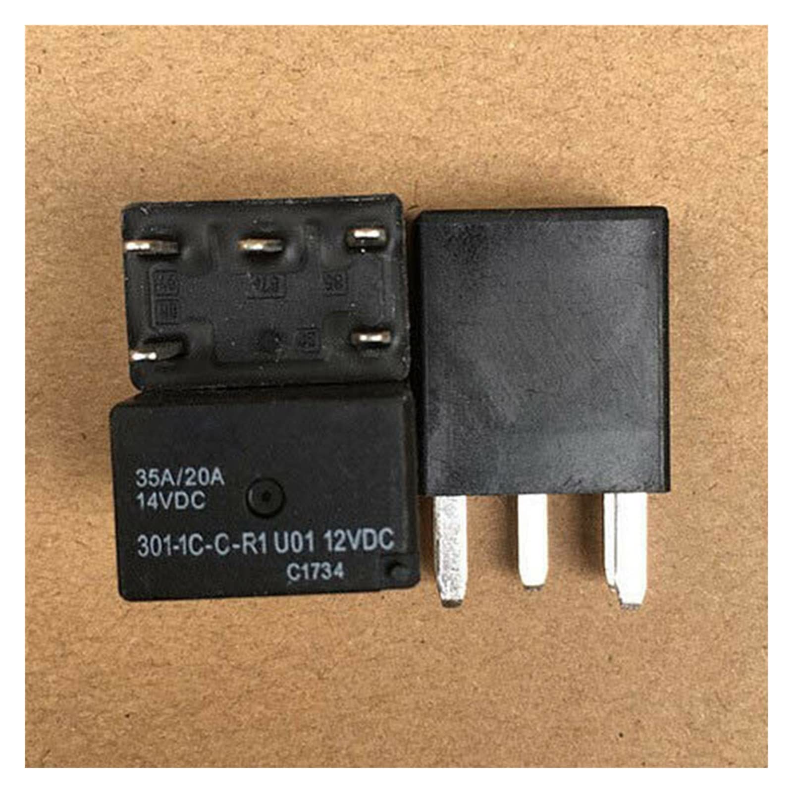 Relè automobilistico 301-1C-C-R1 U01 12 V CC 5 pin ultra micro Parti di ricambio