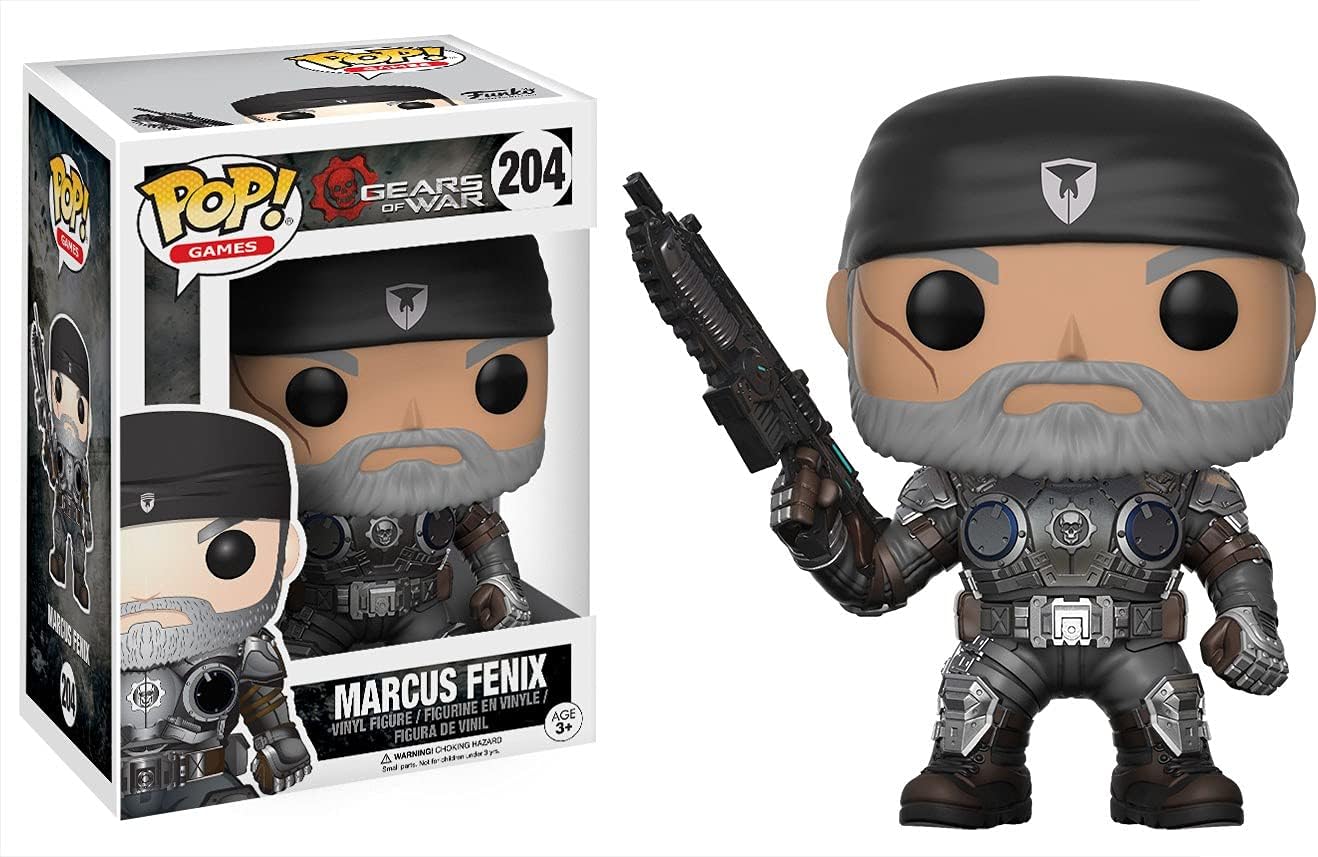 GOW 12188 Gears of War Marcus Fenix Old Man Pop Vinyl Figure