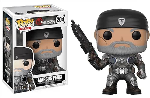 Funko 12188 Pop! Vinile Gears of War Marcus Fenix Old