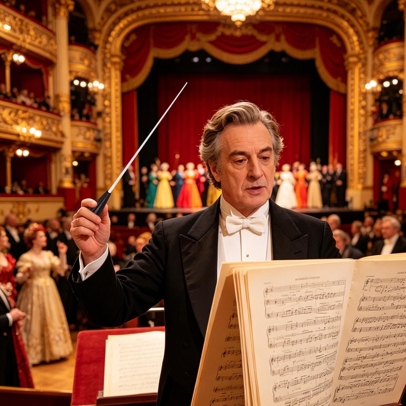 Baguette Chef D'Orchestre,Bâton musical à manche en bois,Bâton De Direction Pour Orchestre | Pour enseignants, étudiants, majorettes, fanfare, concert, orchestre et représentation sur scène