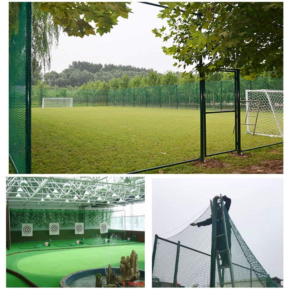 Rete sportiva Barriera Sostituzione per Campo da Calcio Basket Corte Corso Heavy Duty Corda Senza Nodo All'aperto Backstop Net Per Stadio Ball Stop Net Target Protezione Isolamento Netto Alto Qua