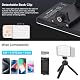 Newmowa 60 LED High Power Rechargeable Clip Fill Video Conference Light with Front & Back Clip, Adjusted 3 Light Modes for Phone, iPhone, Android, iPad, Laptop, for Makeup, TikTok, Selfie, Vlog Product Image 3