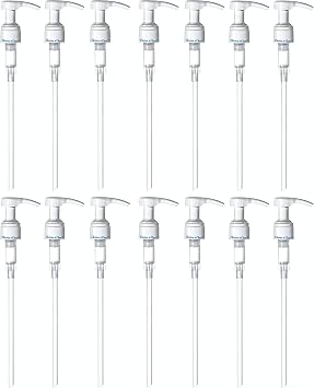 Shampoo Bottle Pumps for 1 Liter Bottles | Smooth Pumping for Shampoo, Conditioner, Lotion, Soap | NO Rust 144 Pack