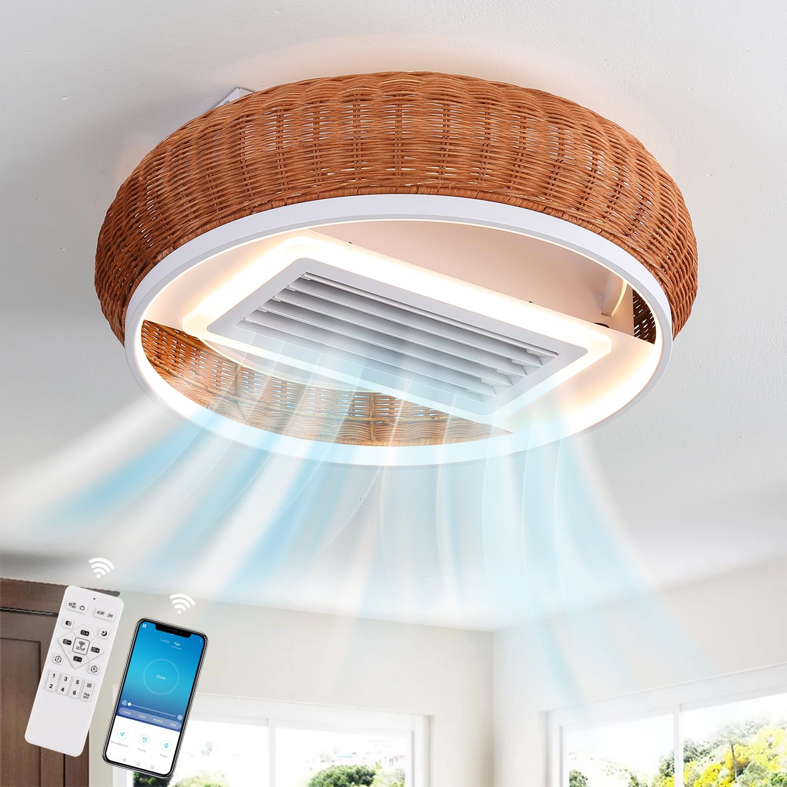 RRDEFSD Low Profile Ceiling Fan