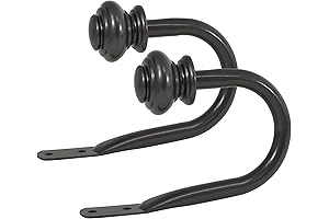 Luxurious Bronze Urn Holdbacks for Refined Curtain Styling: Decopolitan Urn Holdback Pair