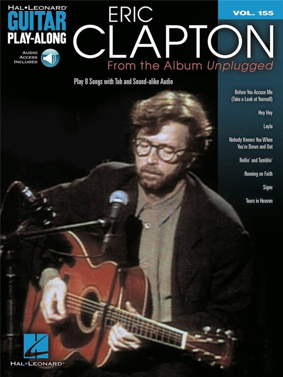 Eric Clapton - From the Album Unplugged Book and Audio Online Guitar Hal Leonard