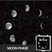 Vista 6 de POCOCO Proyector Galaxy + discos de luna y estrellas (6 piezas)