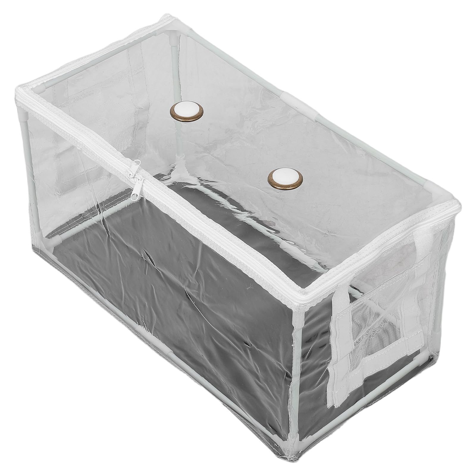 YARNOW Tente de Culture de Champignons : Abri de Culture Transparent en PVC Isolant pour la Croissance du mycélium de Champignons - 50 x 25 cm (19,7 x 9,8 po) - Fournitures pour Serre