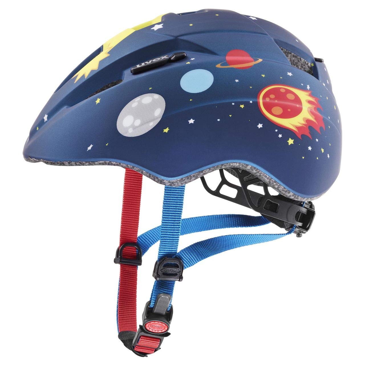 uvex Kid 2 CC, Casco Infantil Ligero, Ajuste de Talla individualizado, luz LED Opcional