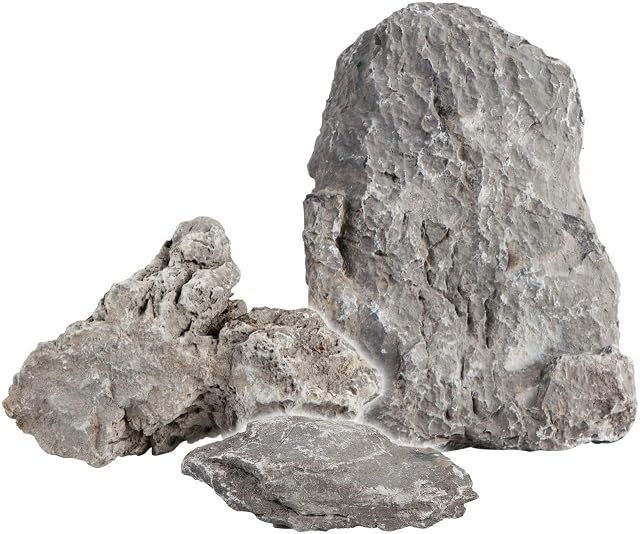 Foto 2 de 2 de sera Rock Gray Mountain L 2 - 3 kg - Piedra Natural Gris con Superficie Rugosa