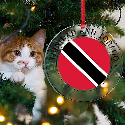 Vista 87 de Bandera de las Bahamas Adorno de árbol de Navidad para Navidad Bandera Nacional de Bahamas Decoración de árbol de Navidad Adorno colgante Adornos