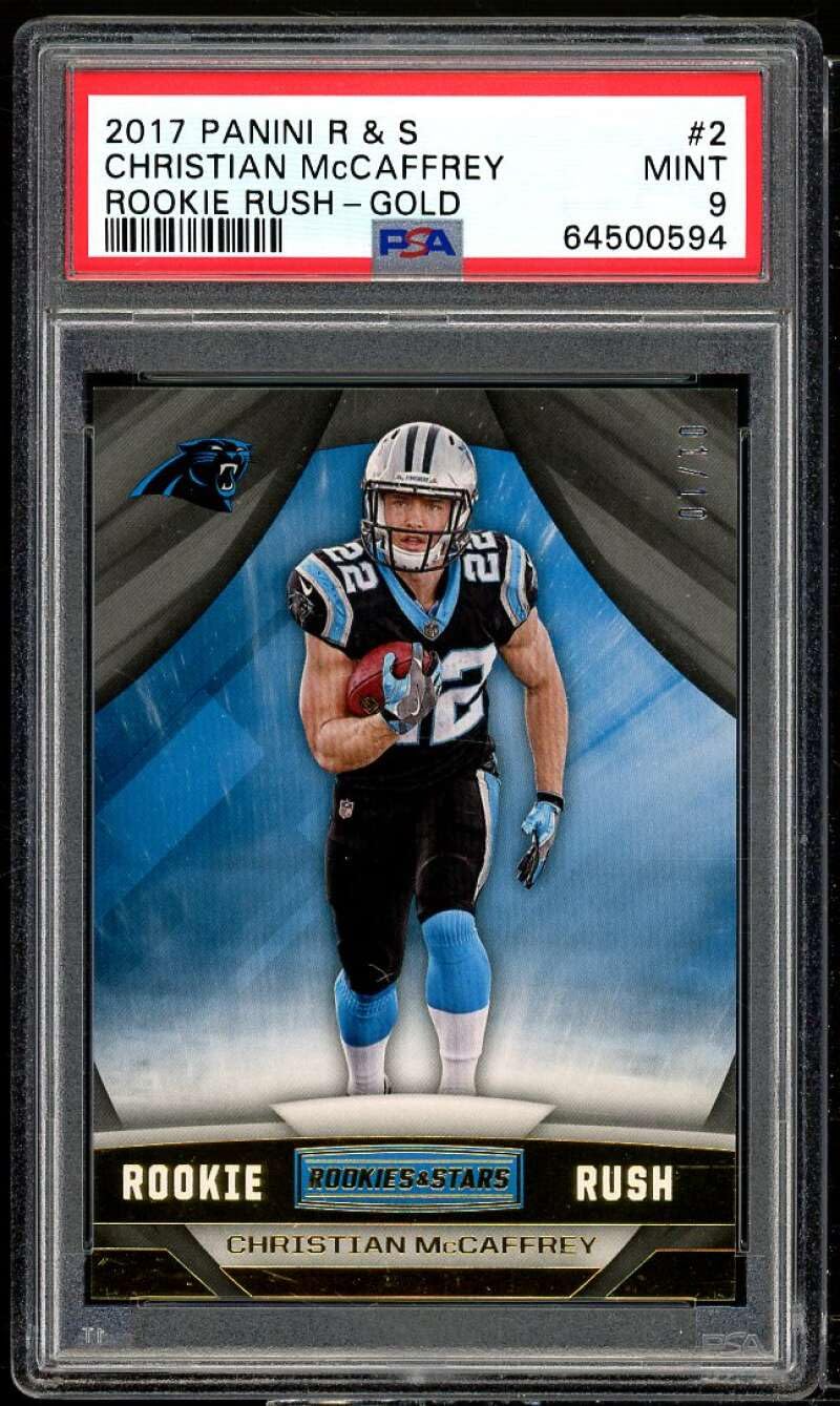 Amazon.com: Christian McCaffrey Rookie 2017 Panini Rookies Stars