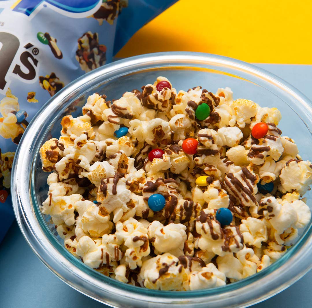 CANDY POP M&Ms Candy Coated Popcorn (1 oz bags, 8-Pack)