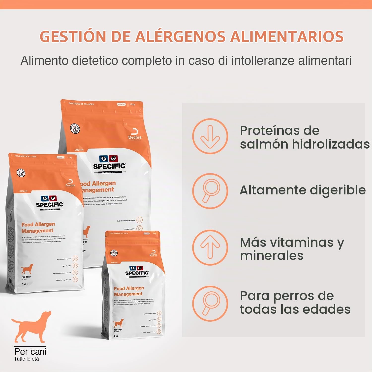 Specific Specific Canine Adult Cdd-Hy Food Allergy Management 12Kg 12000 g