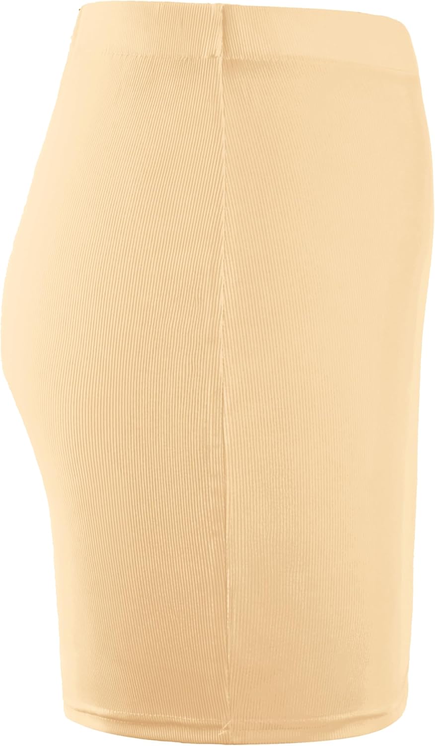 MANER Women’s Fringe Skirt Stretchy Sparkly Bodycon Tassel Trim Mini Skirt - Image 3