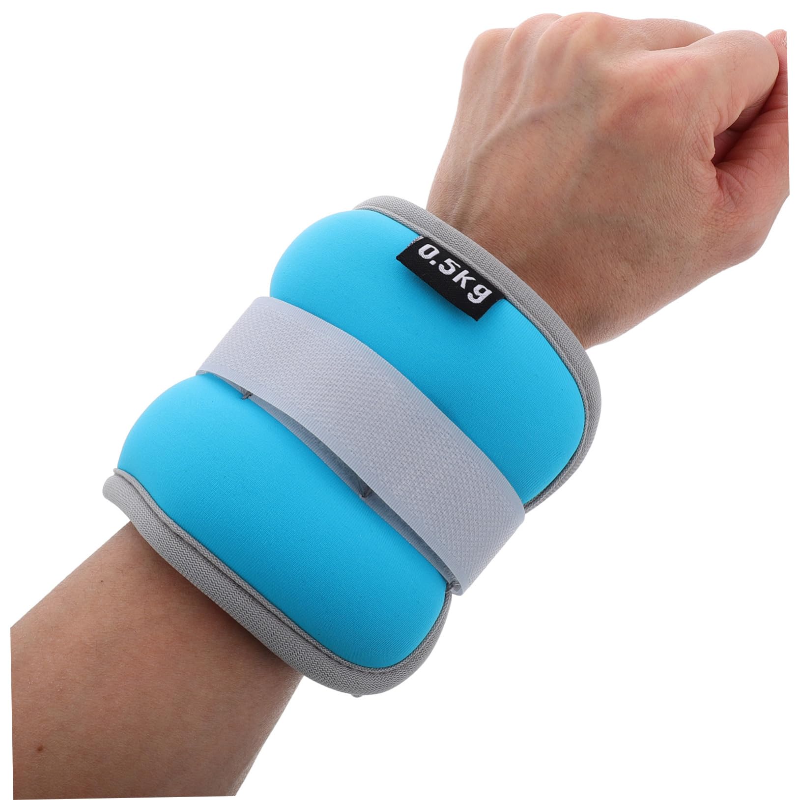 VANZACK Pesas para Tobillos y Muñecas 2 Piezas Peso de 0.5kg, Nylon y Neopreno, para Entrenamiento de Fuerza y Fitness Corriendo