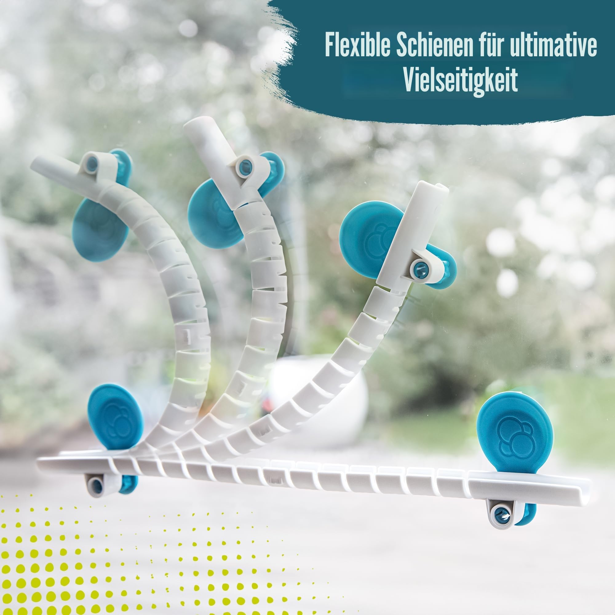 Gecko Run Kugelbahn Starterset Von Thames & Kosmos – 63-teilig Mit Flexiblen Schienen & Nano-Klebepads – Klebt Rückstandsfrei An Glatten Flächen – Für Kinder Ab 3 Jahren