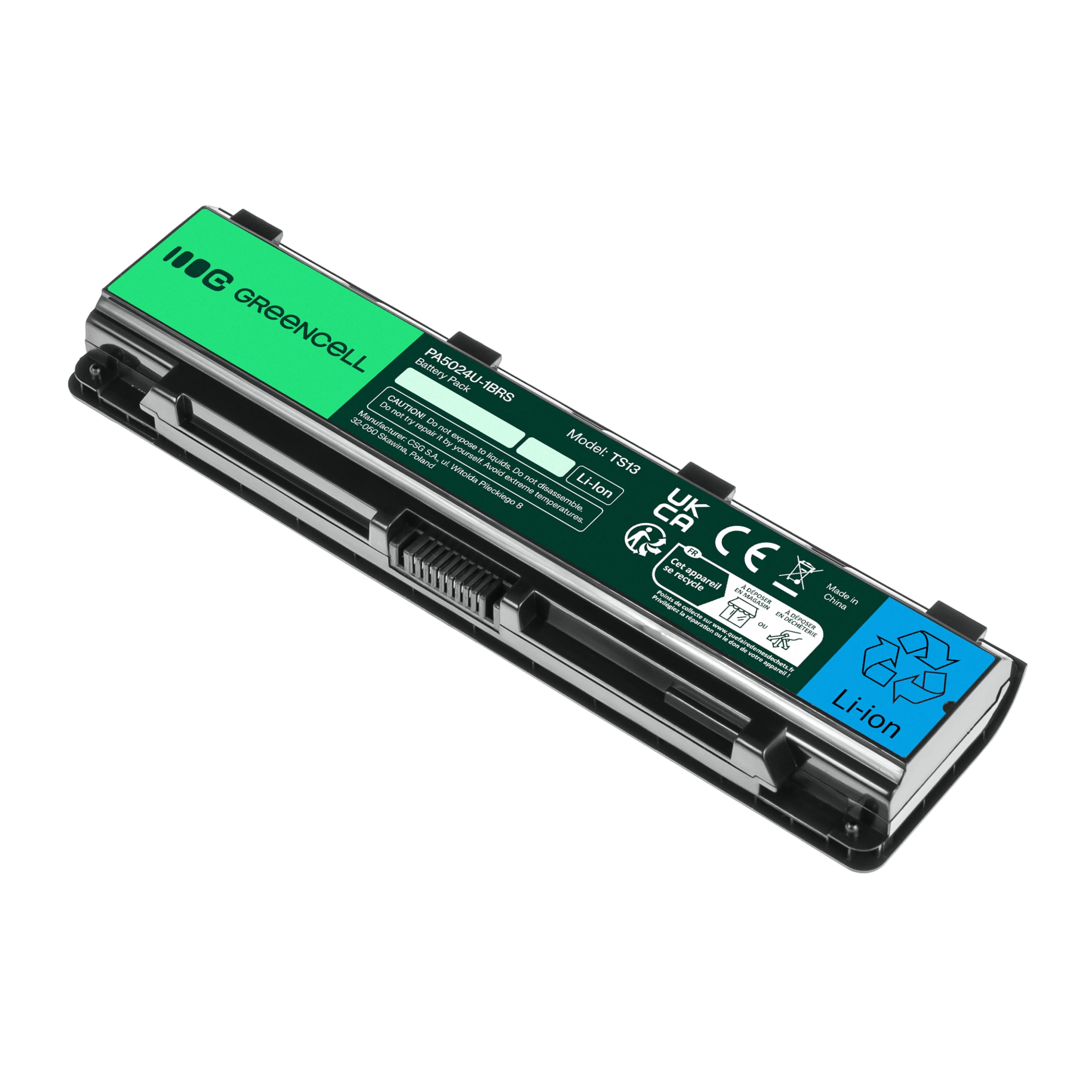 Green Cell Przenośna bateria do spania 10,8 V 4400 mAh Toshiba