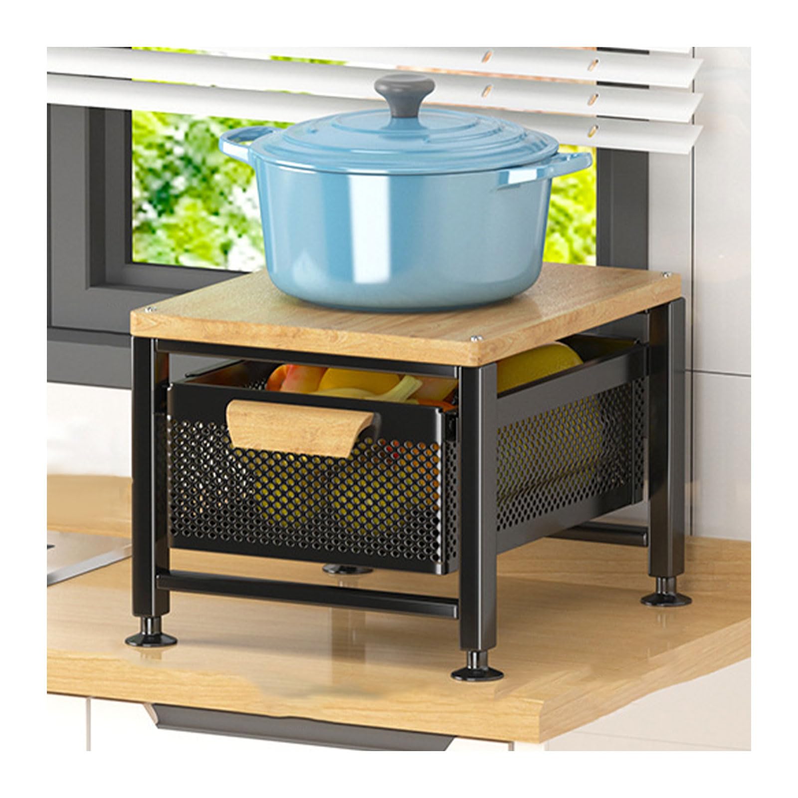 Étagère coulissante sous évier pour organiser la cuisine et la salle de bain moderne