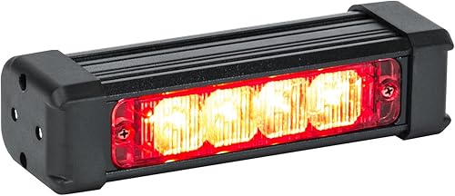 LAMPHUS SolarBlast SBLS14 - Barra de luz LED de advertencia de emergencia (4 W, color rojo)