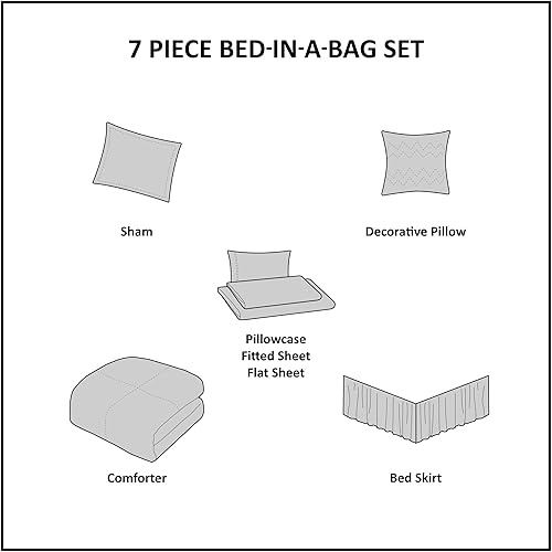 Miniatura 6 de Intelligent Design - Juego de ropa de cama, almohada decorativa para todas las estaciones.