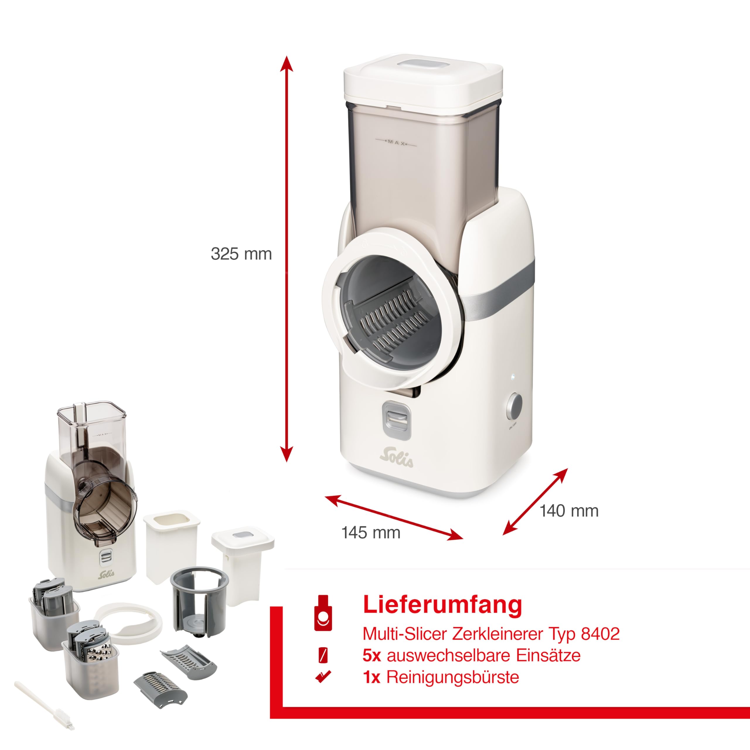 Solis Multi Slicer 5-in-1 Küchenhelfer