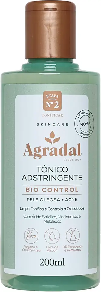 Agradal Tonico Adstringente Bio Control 200Ml
