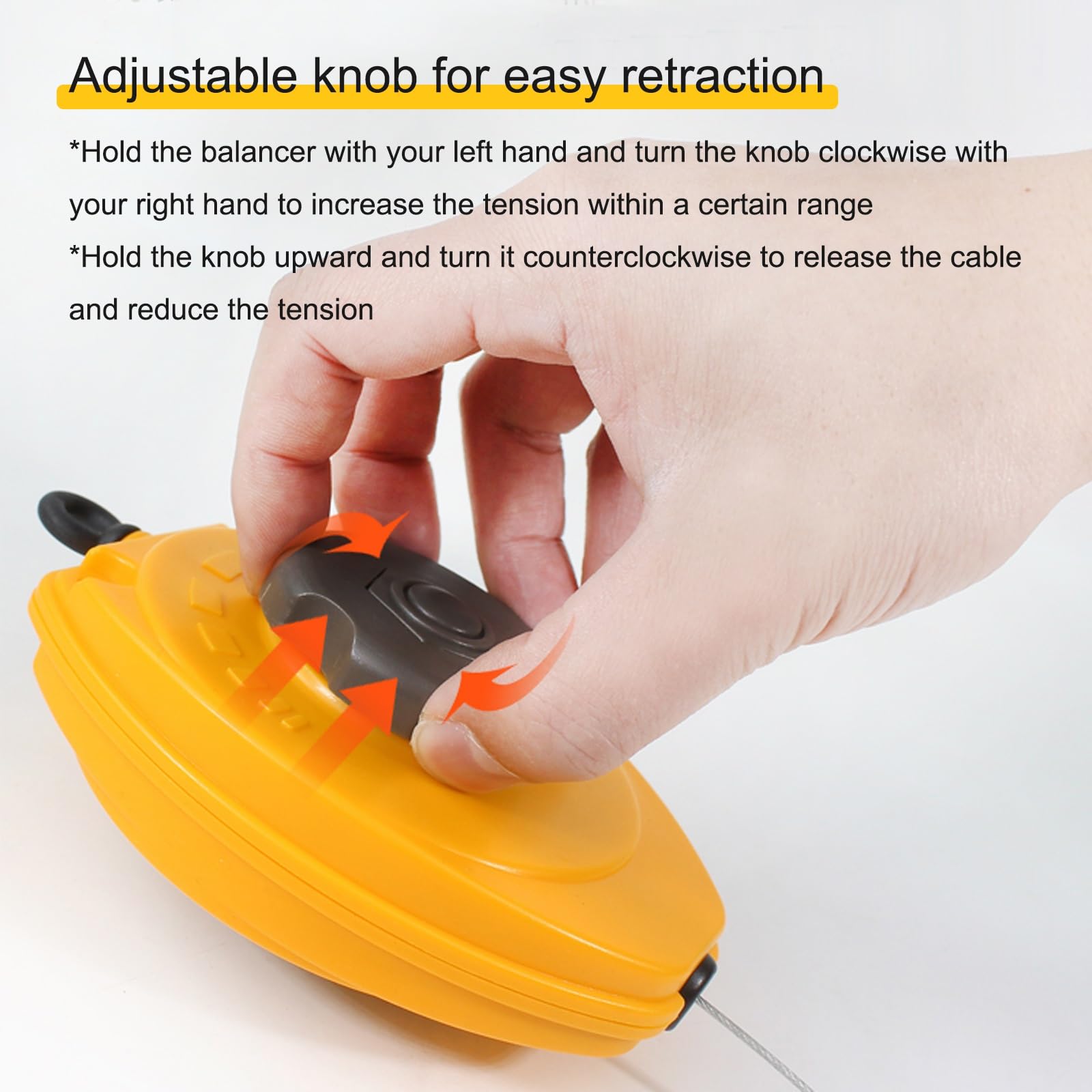 Equilibrador de resorte, Portaherramientas de equilibrador resorte retráctil - Equipo colgante cable 2 m(0.6 3.0kg)