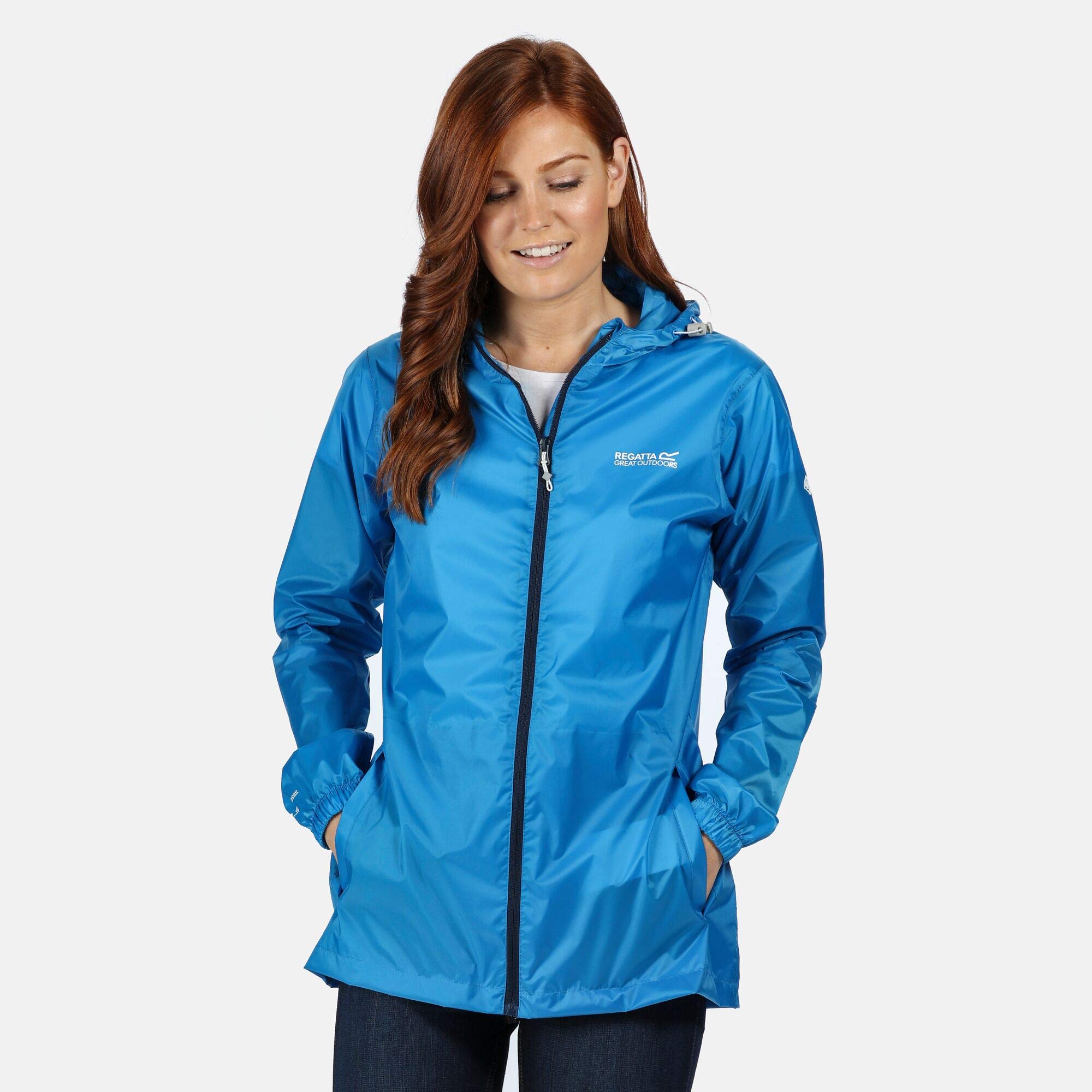 Regatta Wasserdichte Damenjacke Pack-It III Isolite 5000-Gewebe – Bild 3