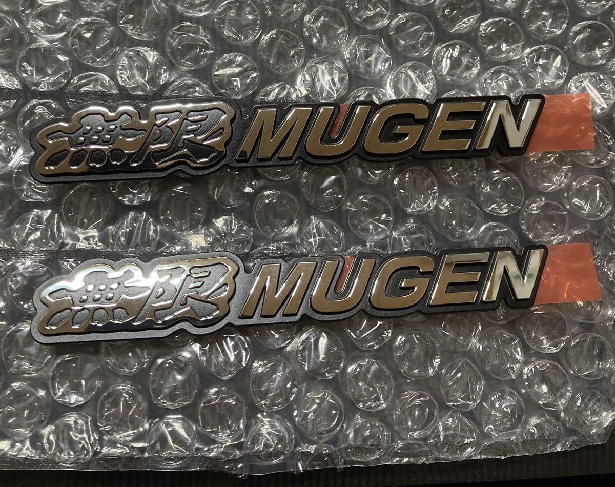 Amazon.co.jp: 無限MUGEN 純正エンブレム 2個セット : 車＆バイク